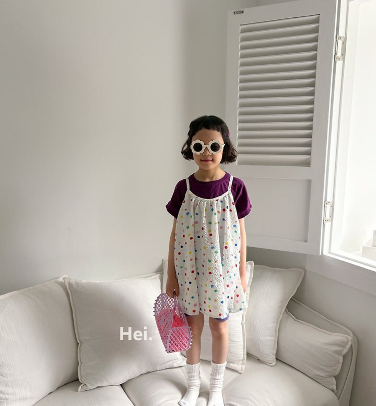韓国子供服⌇Hei⌇アルサタンワンピース⌇26summer⌇ワンピース⌇ *XS~XL*