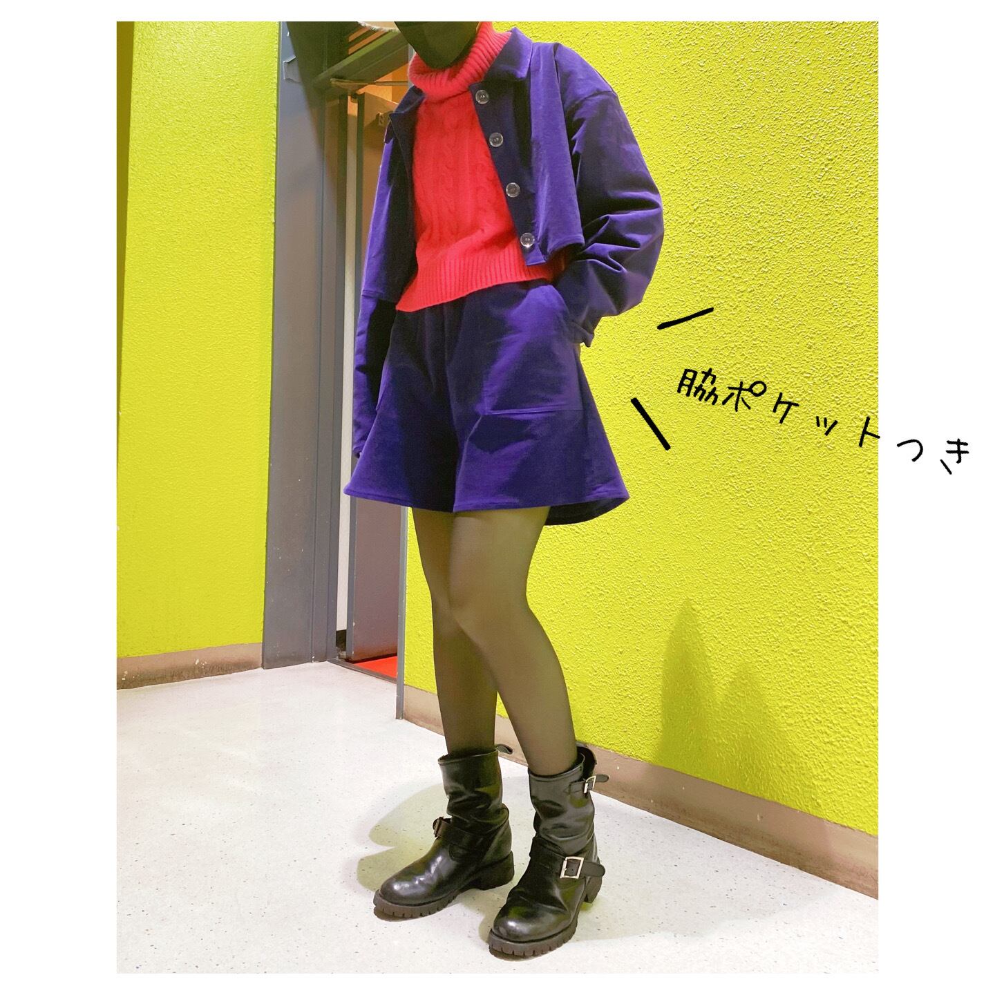 ショートパンツ型紙【紙版/レシピ付き】商用利用可能