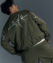 NYLON×SWEAT REVERSIBLE BLOUSON［HSJ002］