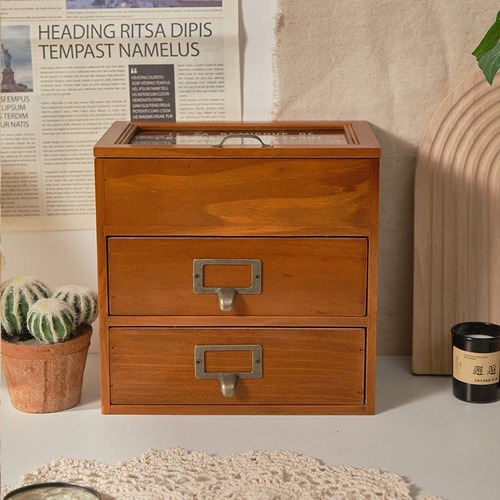 木製 小物チェスト 引き出し 化粧品収納 ミニチェスト おしゃれ 雑貨収納 収納ボックス 小物置き デスク収納 スッキリ 卓上チェスト 机上収納ケース