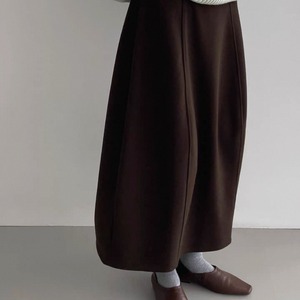 Cocoon-shaped classy winter skirt fleece-linedthickened(SN228)