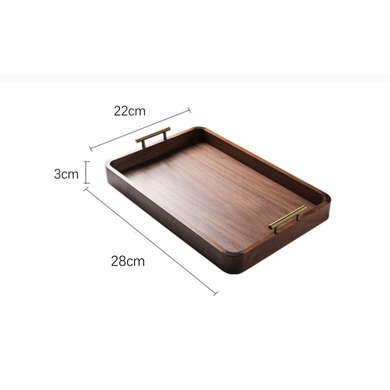 木のトレイ 木製 トレイ お盆 おぼん 22×28cm 家庭用 木製 カトラリートレー 北欧 おしゃれ