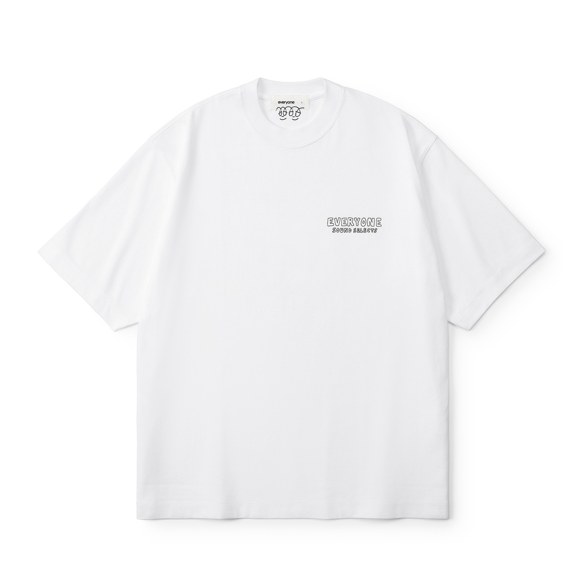 everyone j.30000 ESS tee shirt (WHITE) | everyone