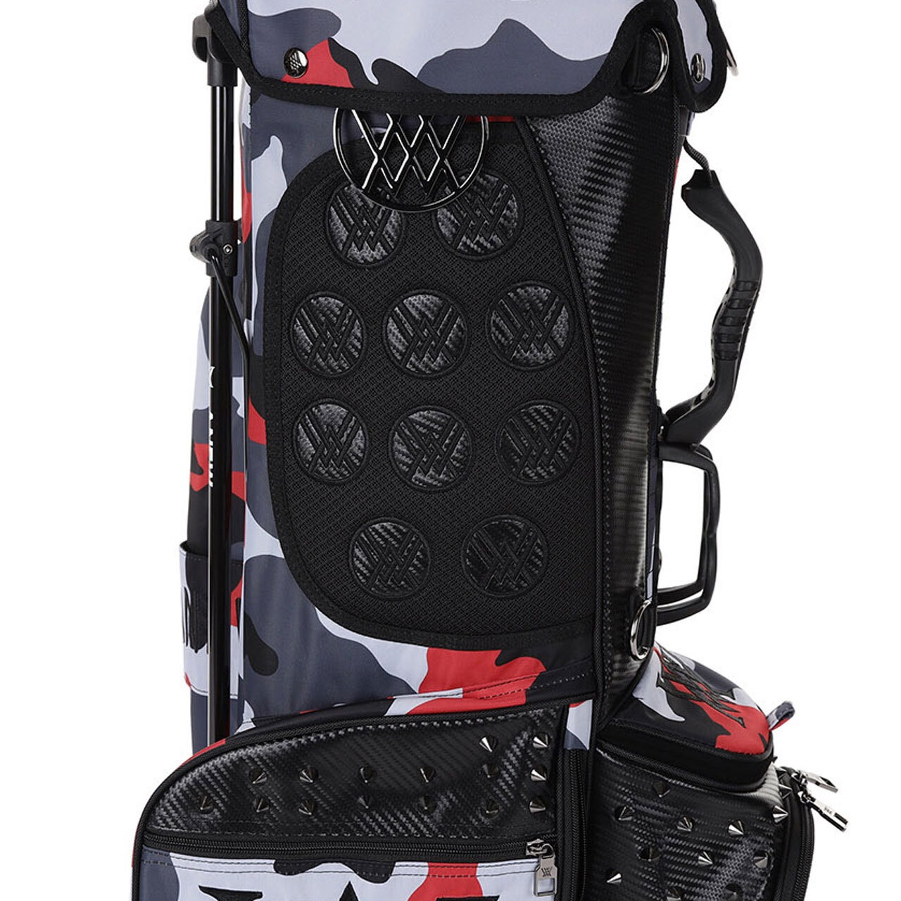 Red Camo Pattern Stand Bag [サイズ: F (AGCUUSB84REF)] [カラー: RED]