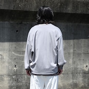 Nonnotte / Drape U Pullover with Cuff Sleeve