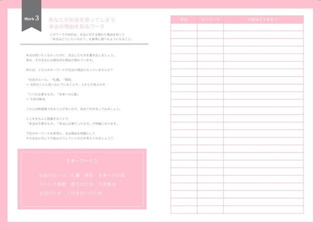 家計簿ワークブック♡