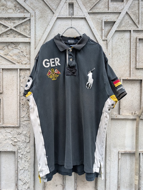 "RALPH LAUREN" big pony logo polo shirt