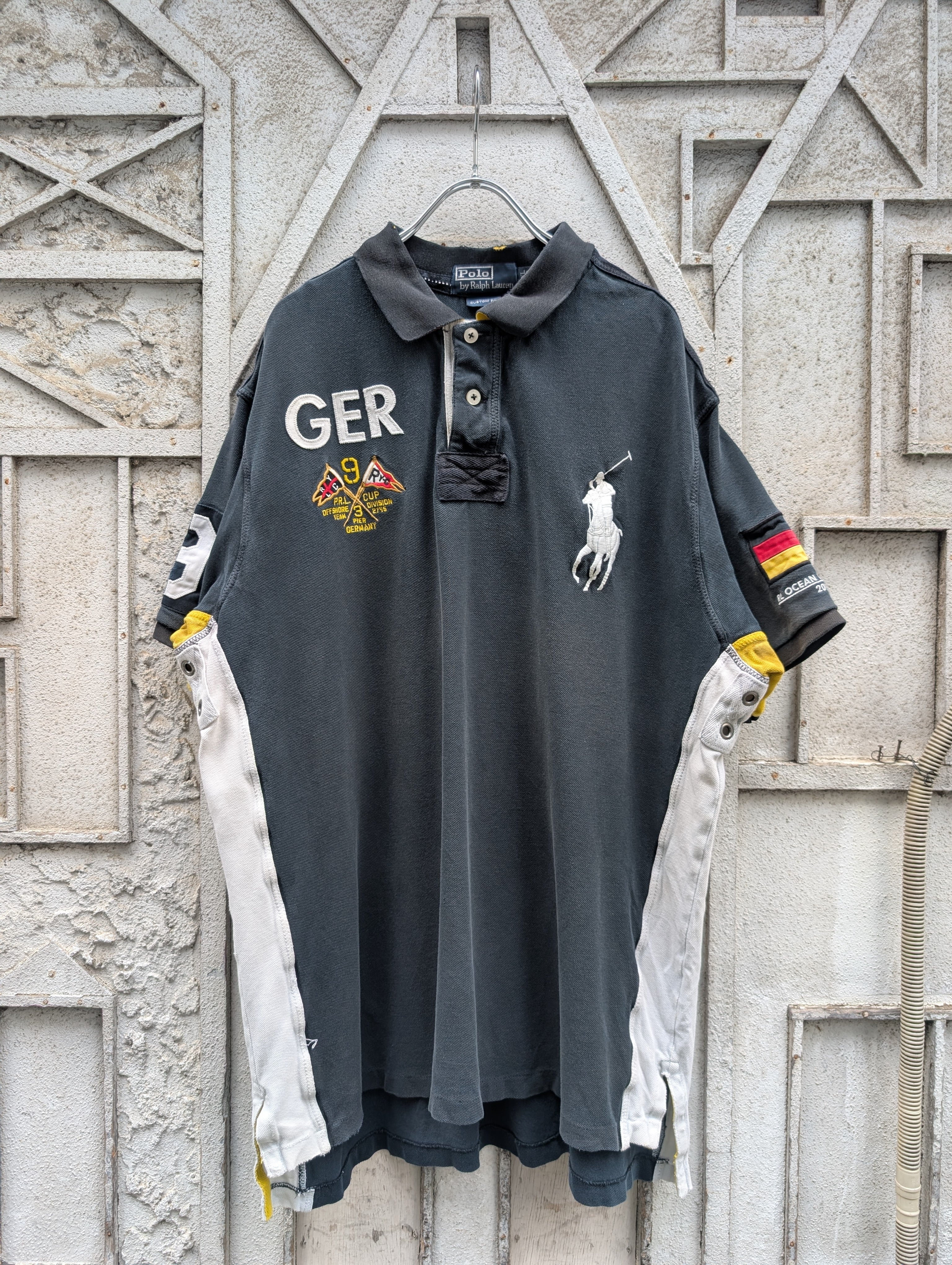 "RALPH LAUREN" big pony logo polo shirt