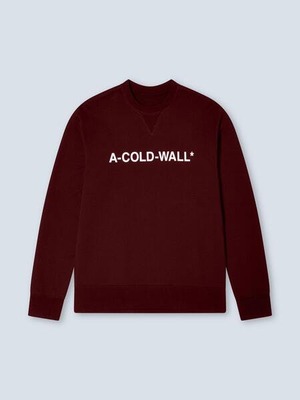 A-COLD-WALL* / ESSENTIAL LOGO CREWNECK SWEAT