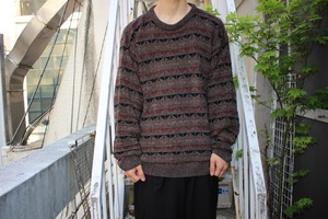 【online限定】design sweater
