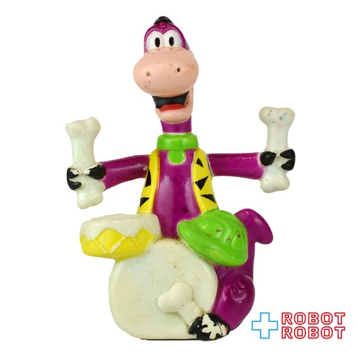 ハンナバーベラ フリントストーン ディノ ドラム PVCフィギュア