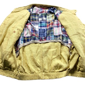 old short length linen jacket