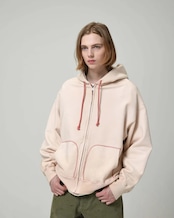 BOWWOW / OVERFADED ZIP HOODIE