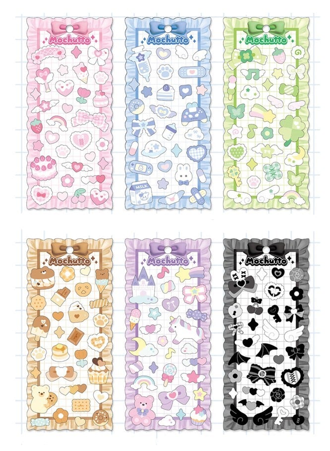 ステッカー もちゅっとステッカー miw_82742_82747 Mochutto sticker