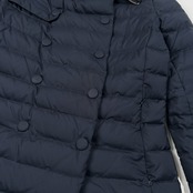 Viaggio Blu ビアッジョブルー ダウンコート サイズ 2 /ネイビー/ビッキー