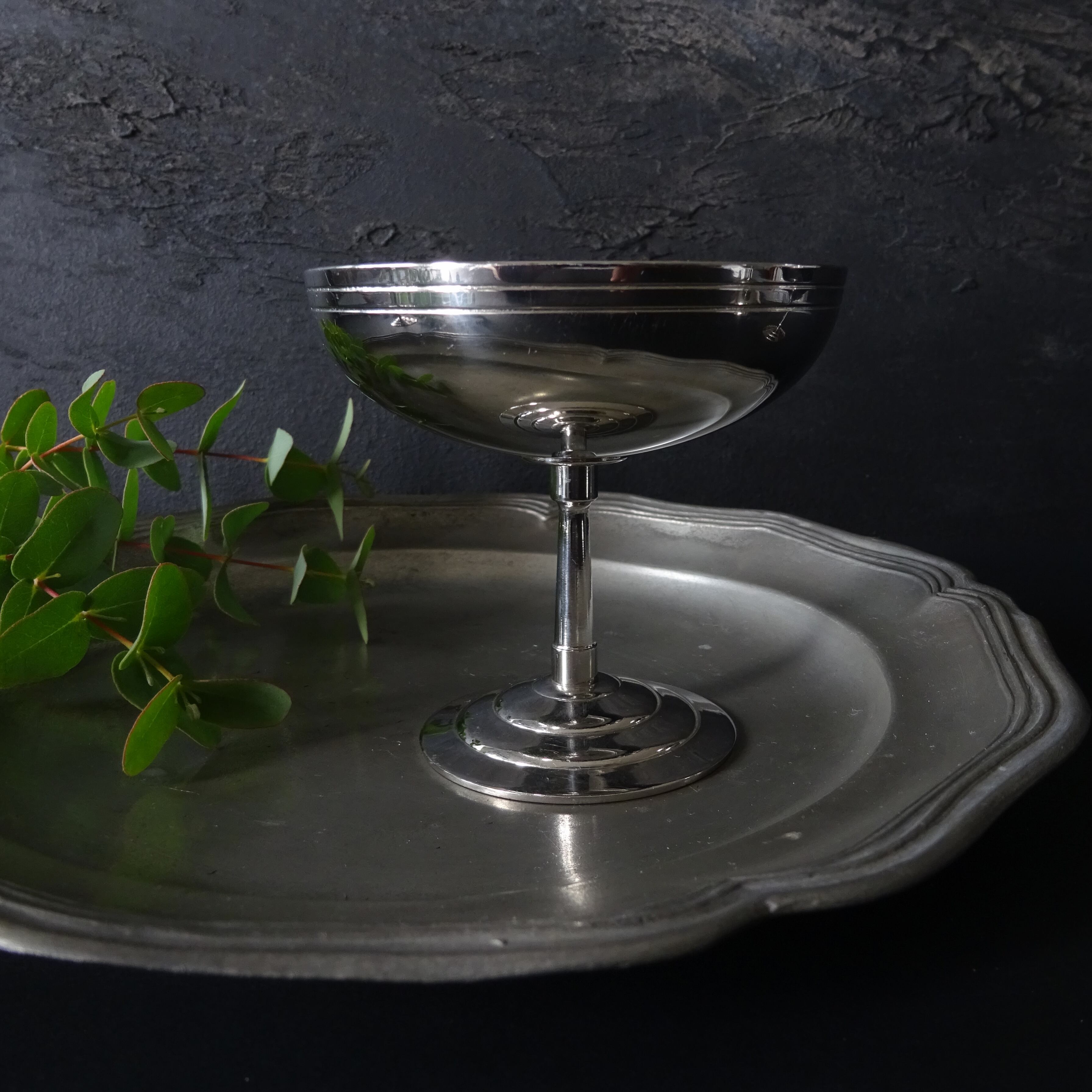 【 Épuisé 】LETANG REMY  Coupe à Glace Inox ancienne