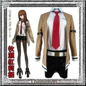 K2997 STEINS GATE シュタインズ・ゲート 牧瀬 紅莉栖 風 cosplay