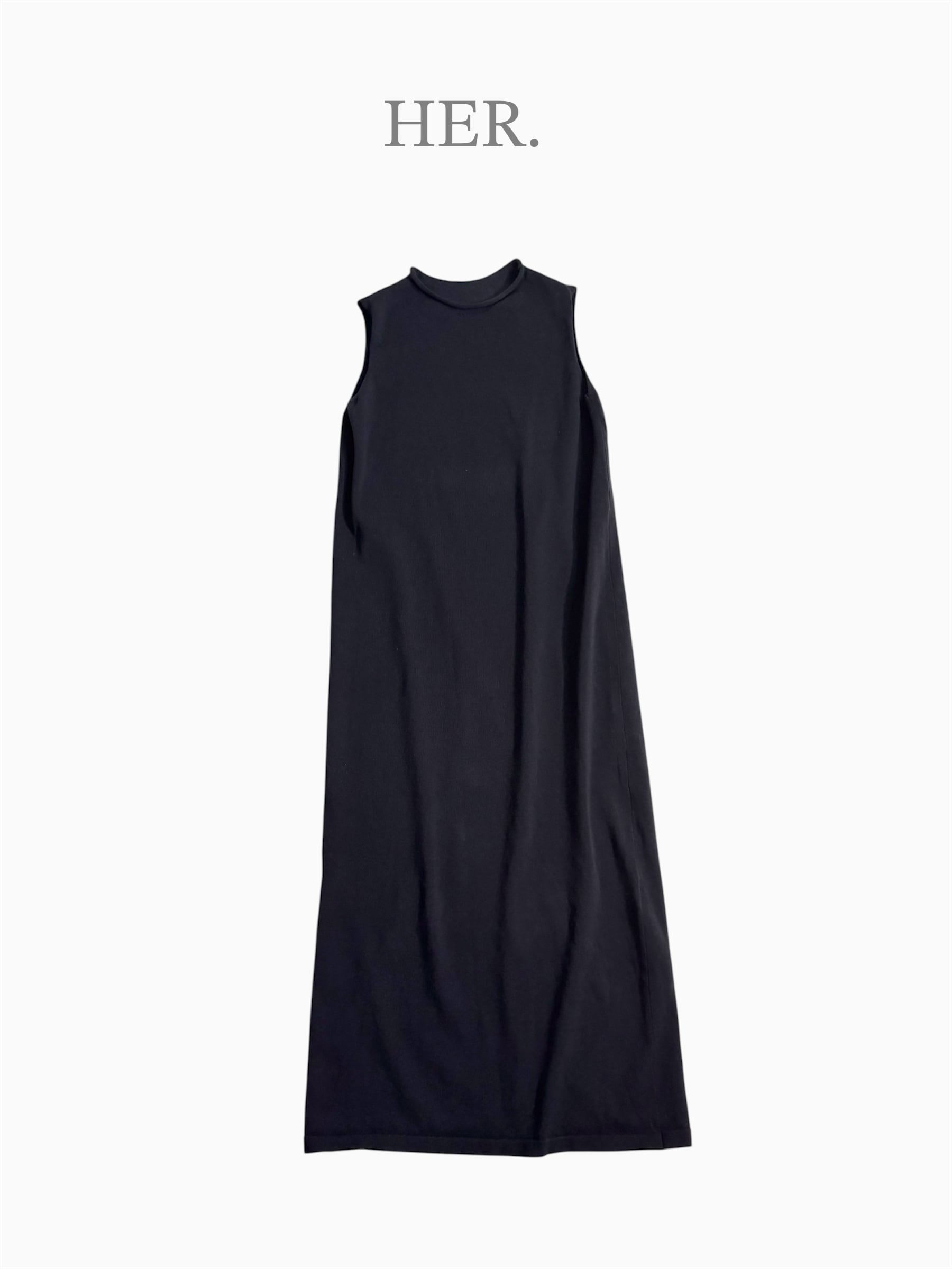 ebure（エブール） リネンシルク バンドカラー　ワンピース　38サイズ　美品 2021SS / ebure（エブール） リネンシルク バンドカラーワンピース