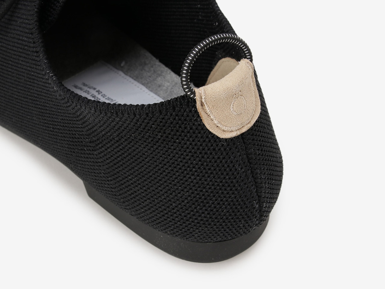 plain flat pattern / BLACK