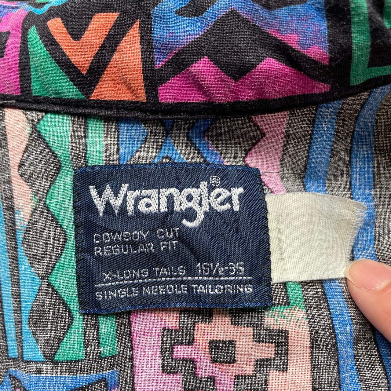 希少/レア‼️ 80s USA製 Wrangler クレイジーカラー スタジャン