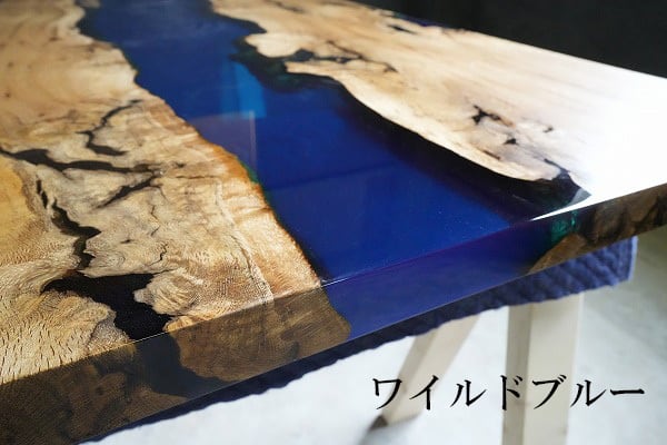 レジンテーブルオーダー ポプラレジンテーブル【セミオーダー】 | RESIN SPACE