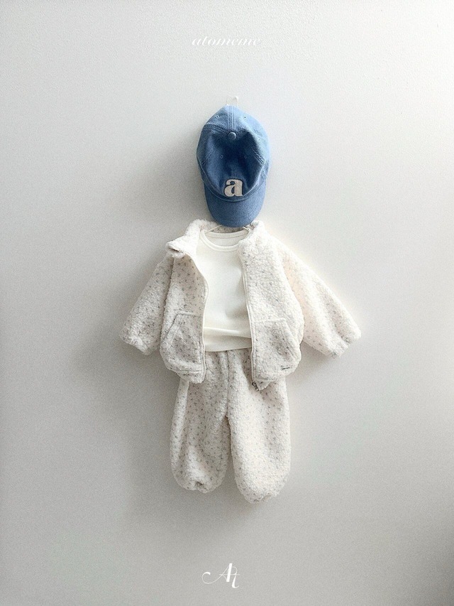 予約⌇atomeme/ Teddy zip-up
