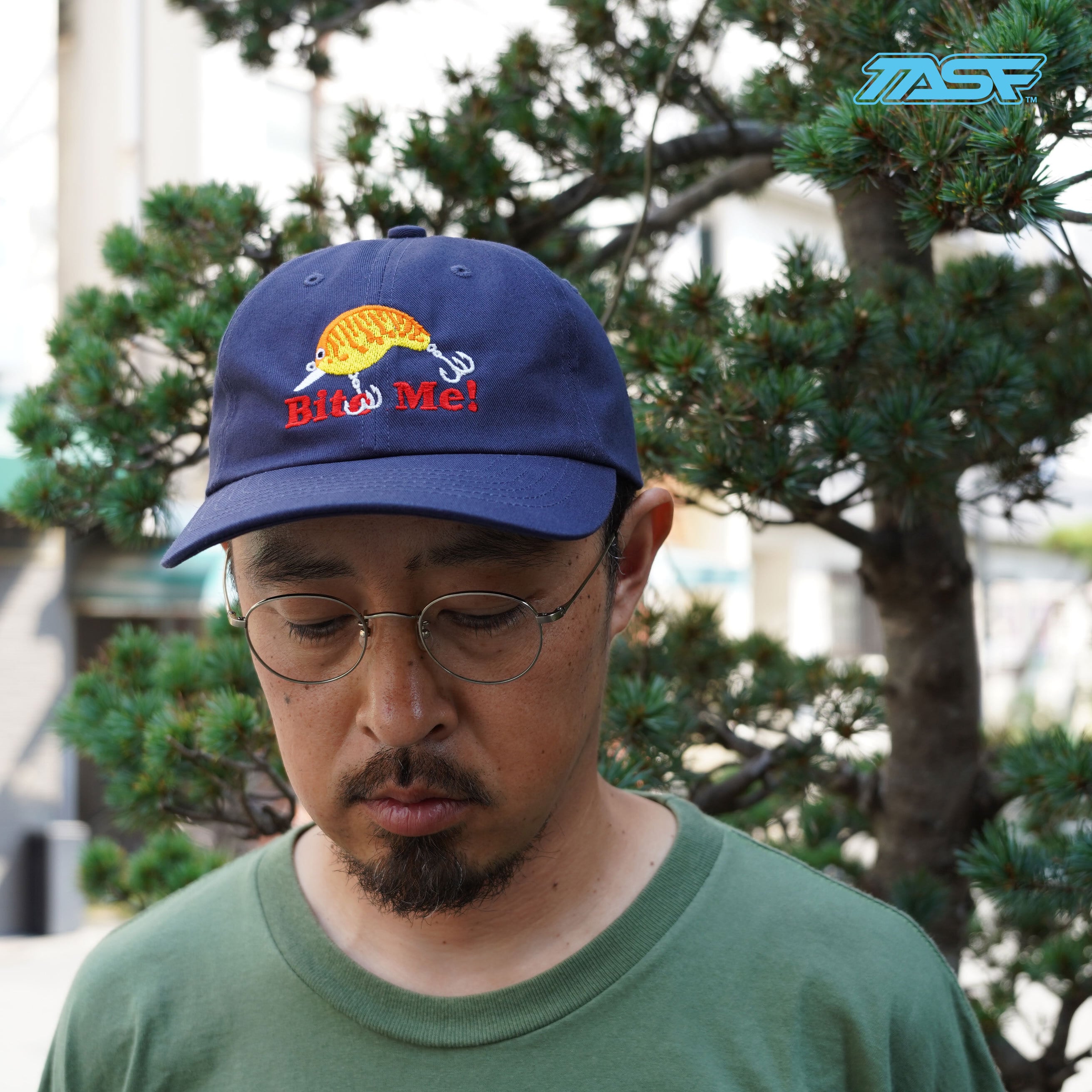 TASF / Bite Me! Cap（Crank Bait） / Navy | Tasf Tackle Mart