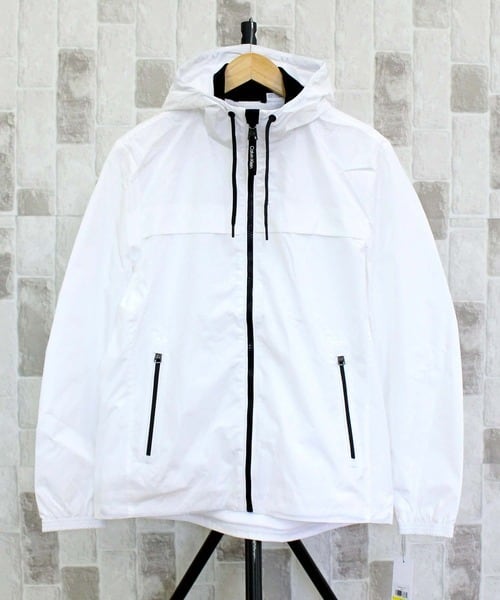 ☆NO ID. ノーアイディ ダブルジップ 7分袖パーカー/メンズ/1(S) NO ID. ノーアイディ ダブルジップ 7分袖パーカー/メンズ/1(S)☆グレー