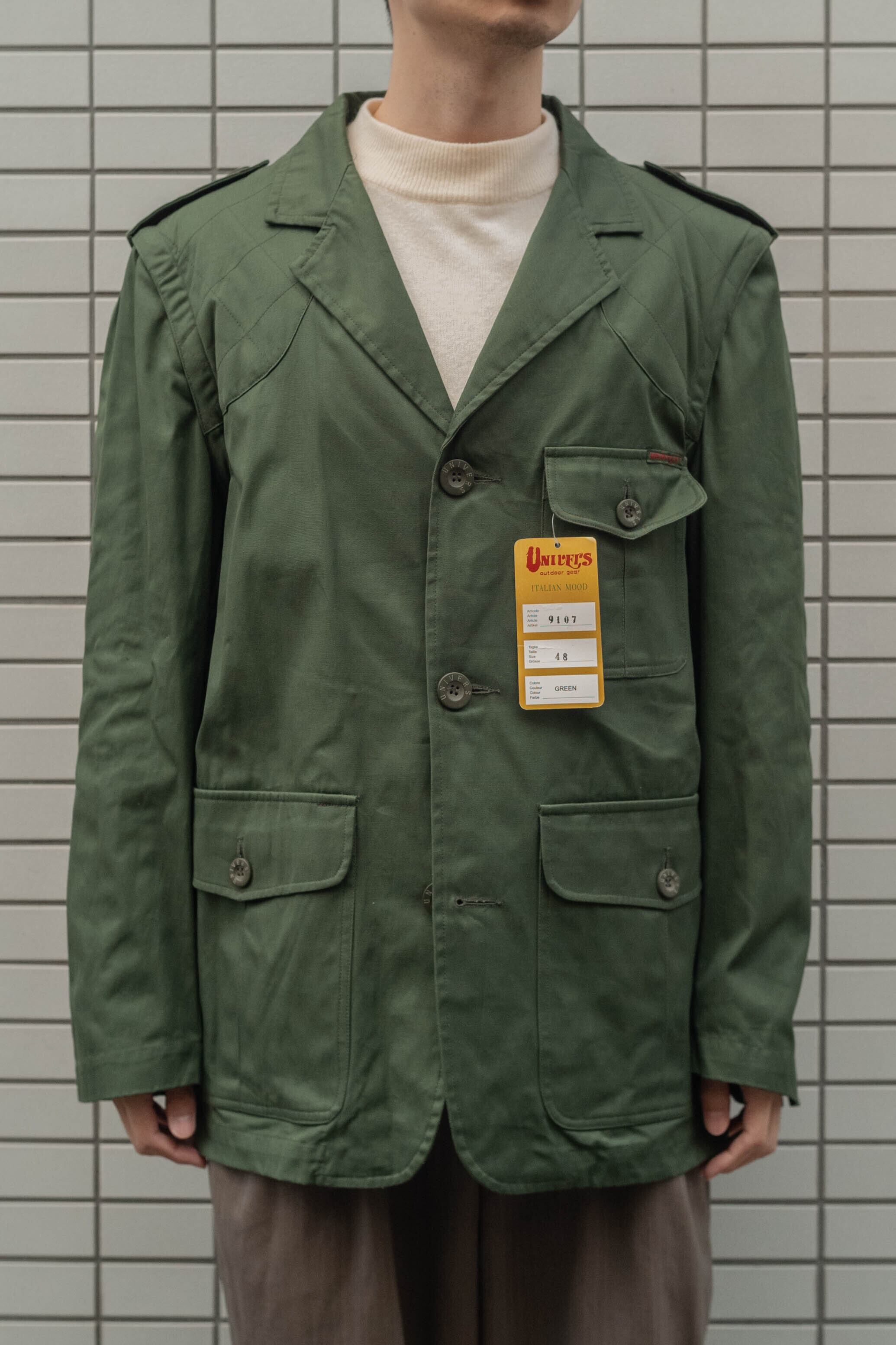 1930's スペイン テーラード ハンティングジャケット 30's イタリア univers テーラードハンティングジャケット DEADSTOCK 43