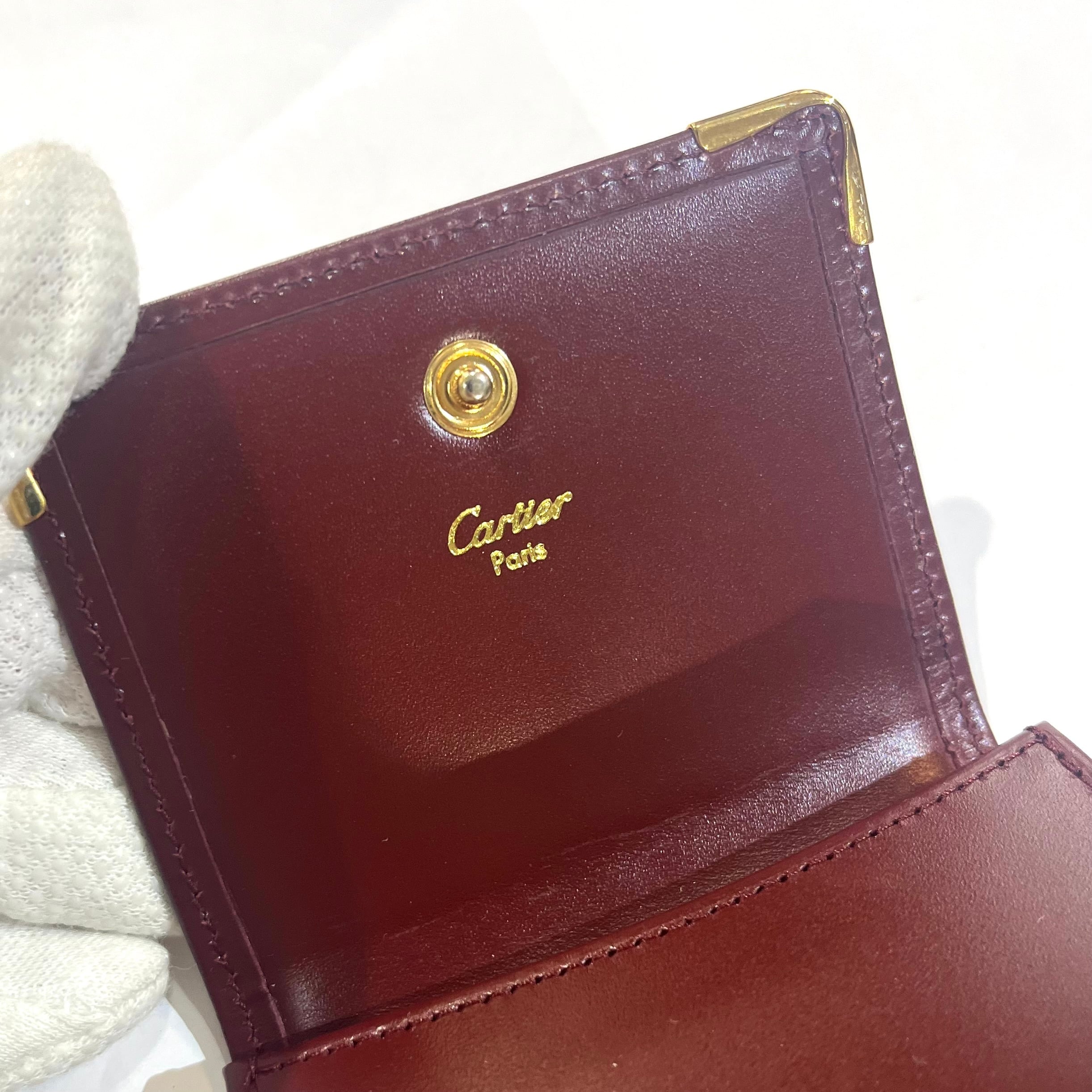 Cartier】2184箱付き極美品カルティエ マストライン コインケース