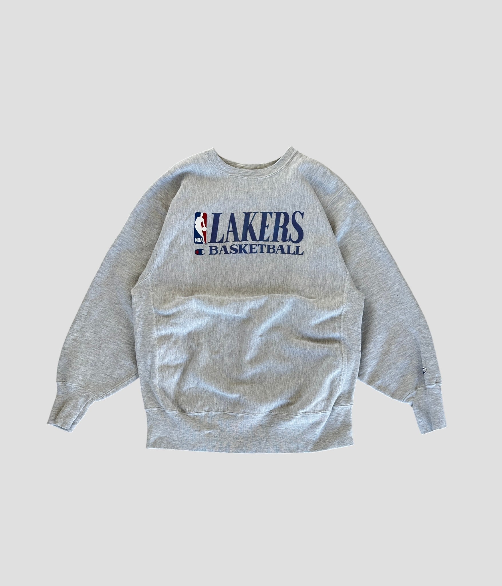 Champion- Vintage 90s XL LAKERS Reverse Weave Sweat made in USA