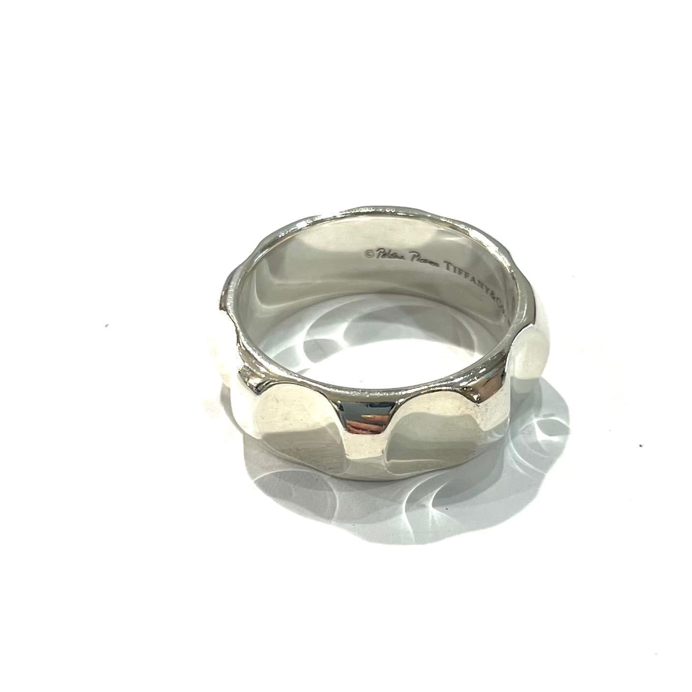 希少【TIFFANY&CO.】【28号】2330 ボリューム 光を放つグルーヴ