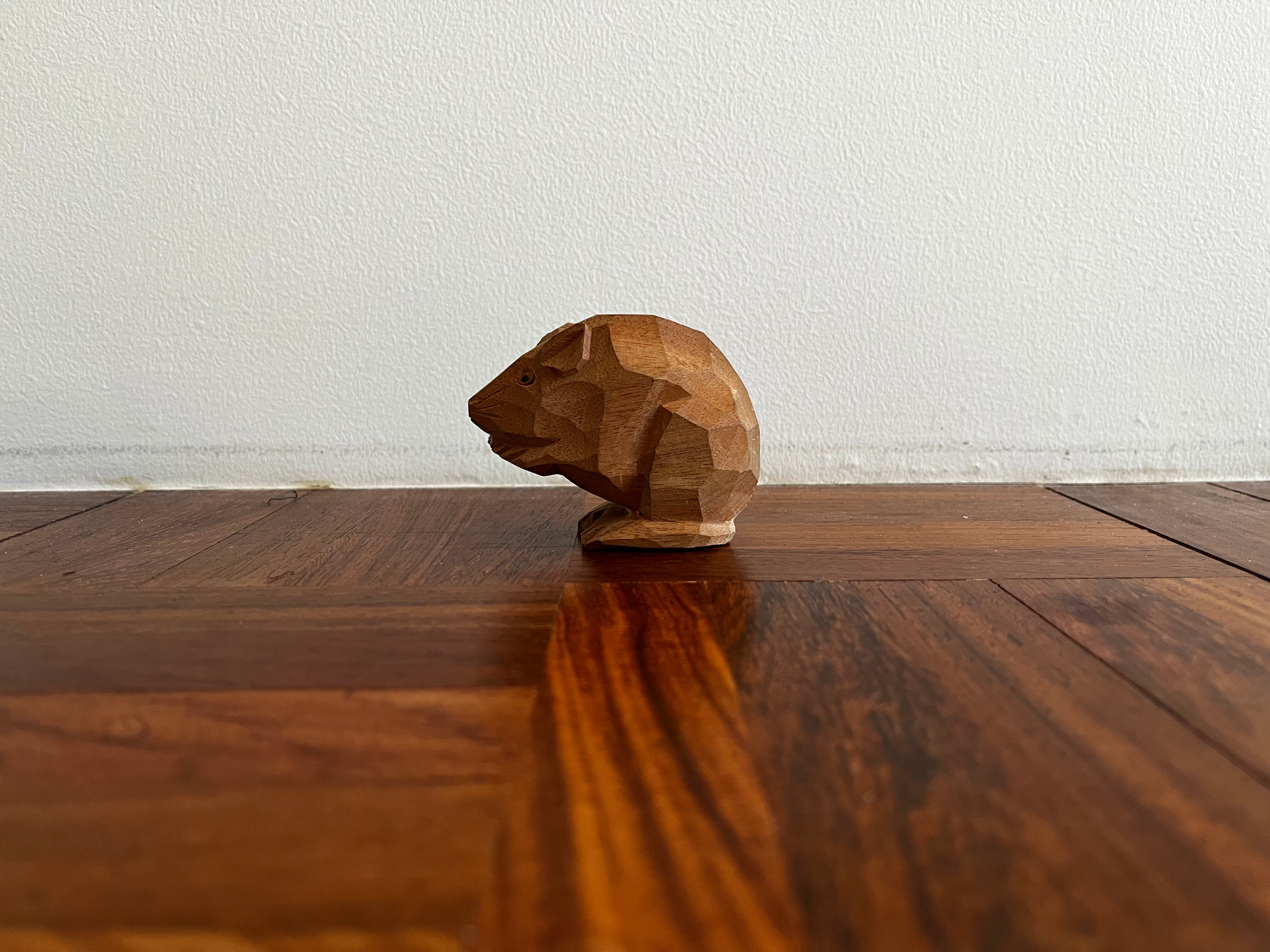 C0059995 鼠木彫根付 - 東京国立博物館 画像検索 鼠 ネズミ ねずみ