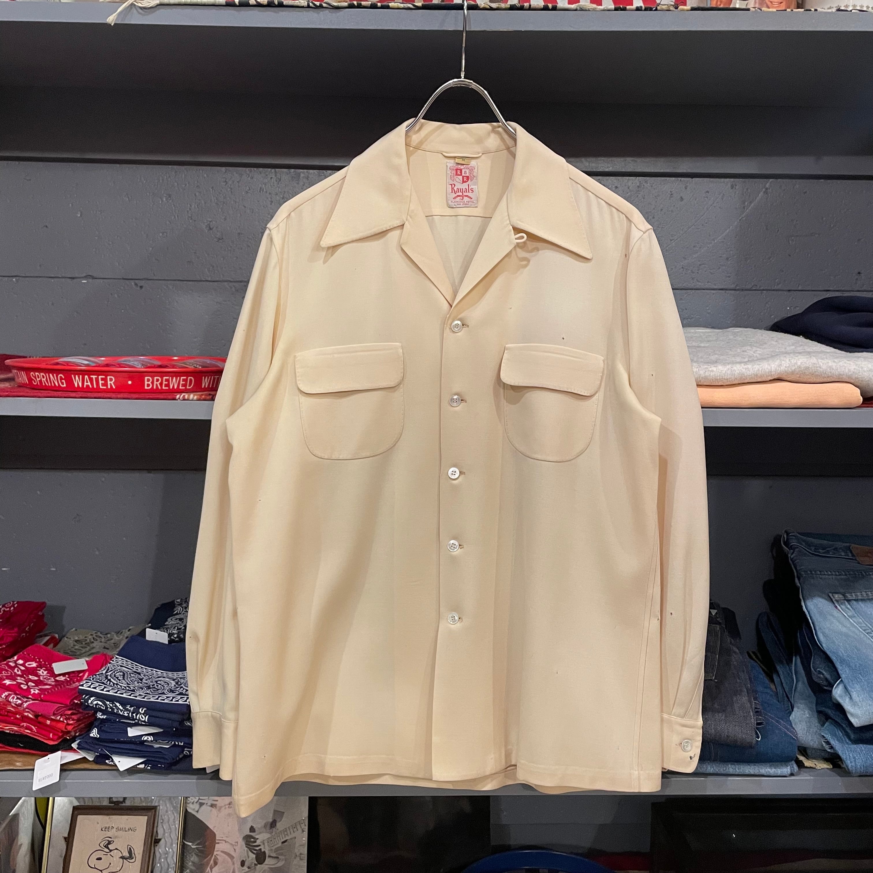 50s TOWNCRAFT プリント コーデュロイ シャツ | VOSTOK