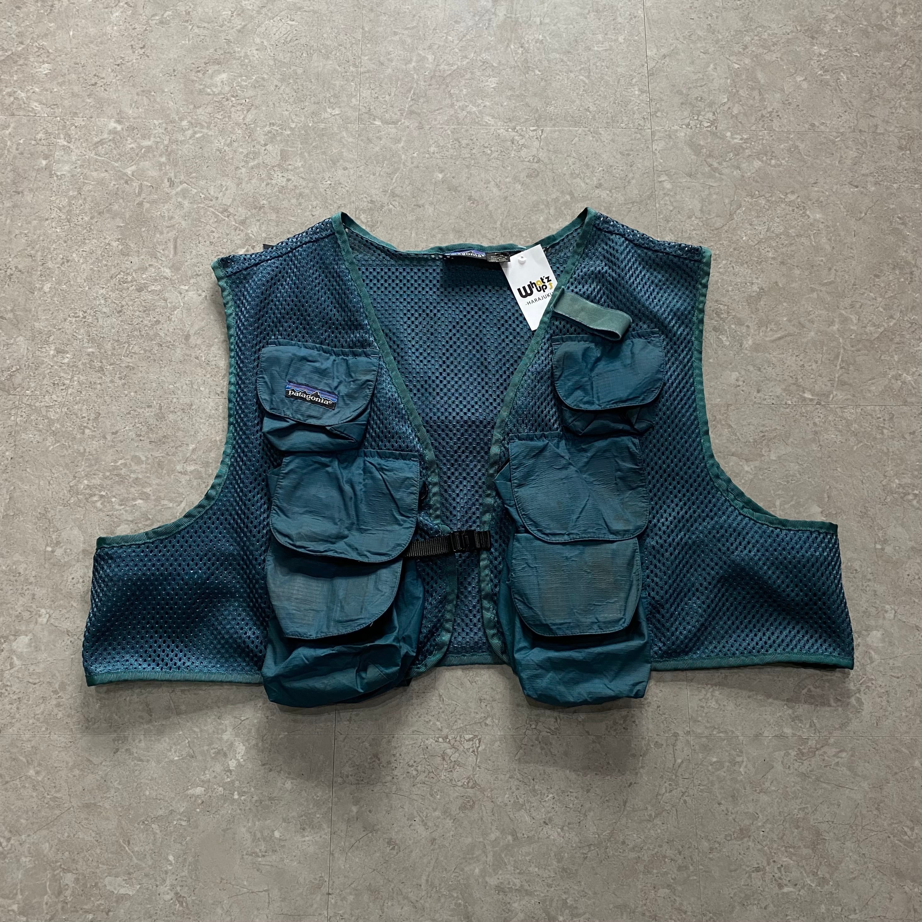 オンラインの新製品 90s patagonia fishing vest フィッシングベスト