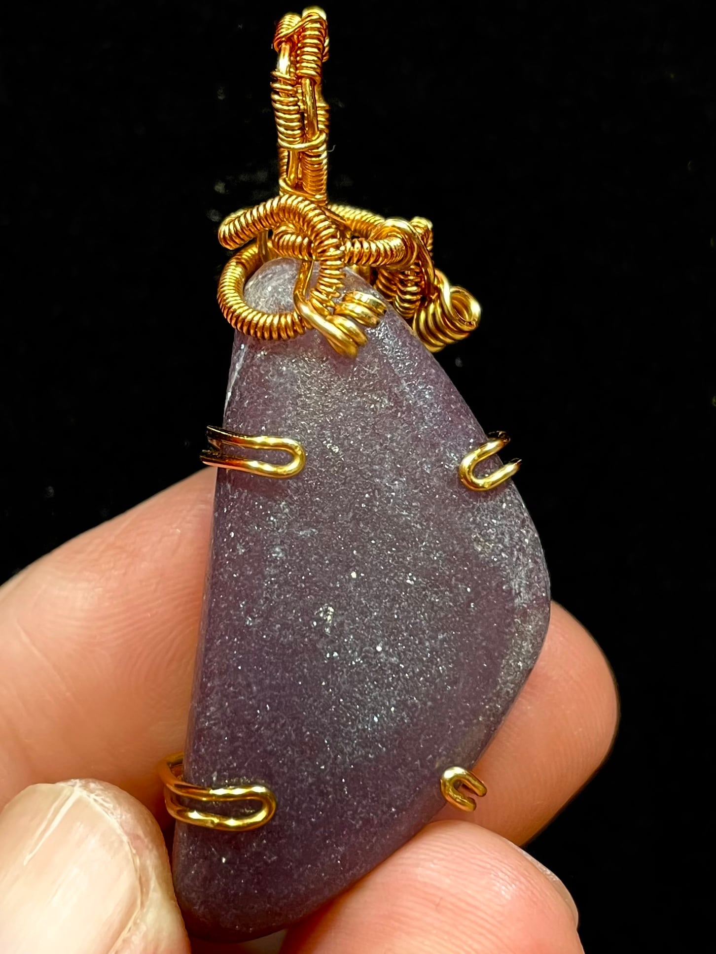 17) 採掘初期「ユーフォラライト44」ペンダントB