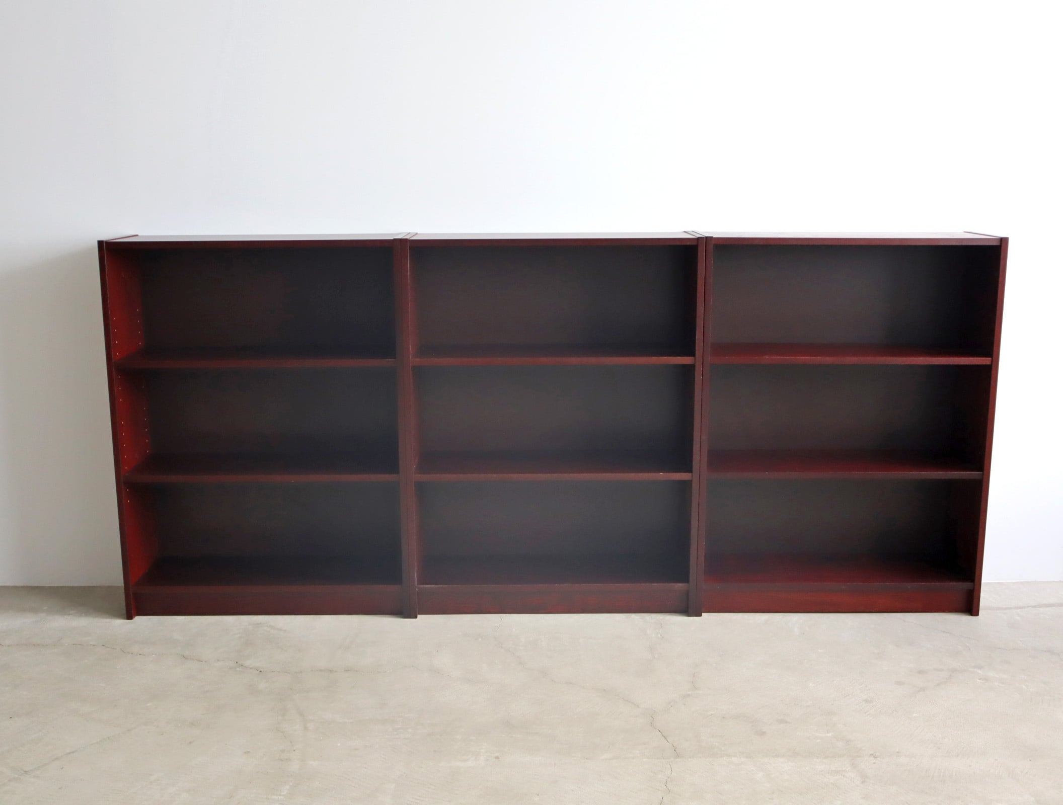 ラスト1台 90年代 オールド IKEA Billy Book Case レッドブラウン