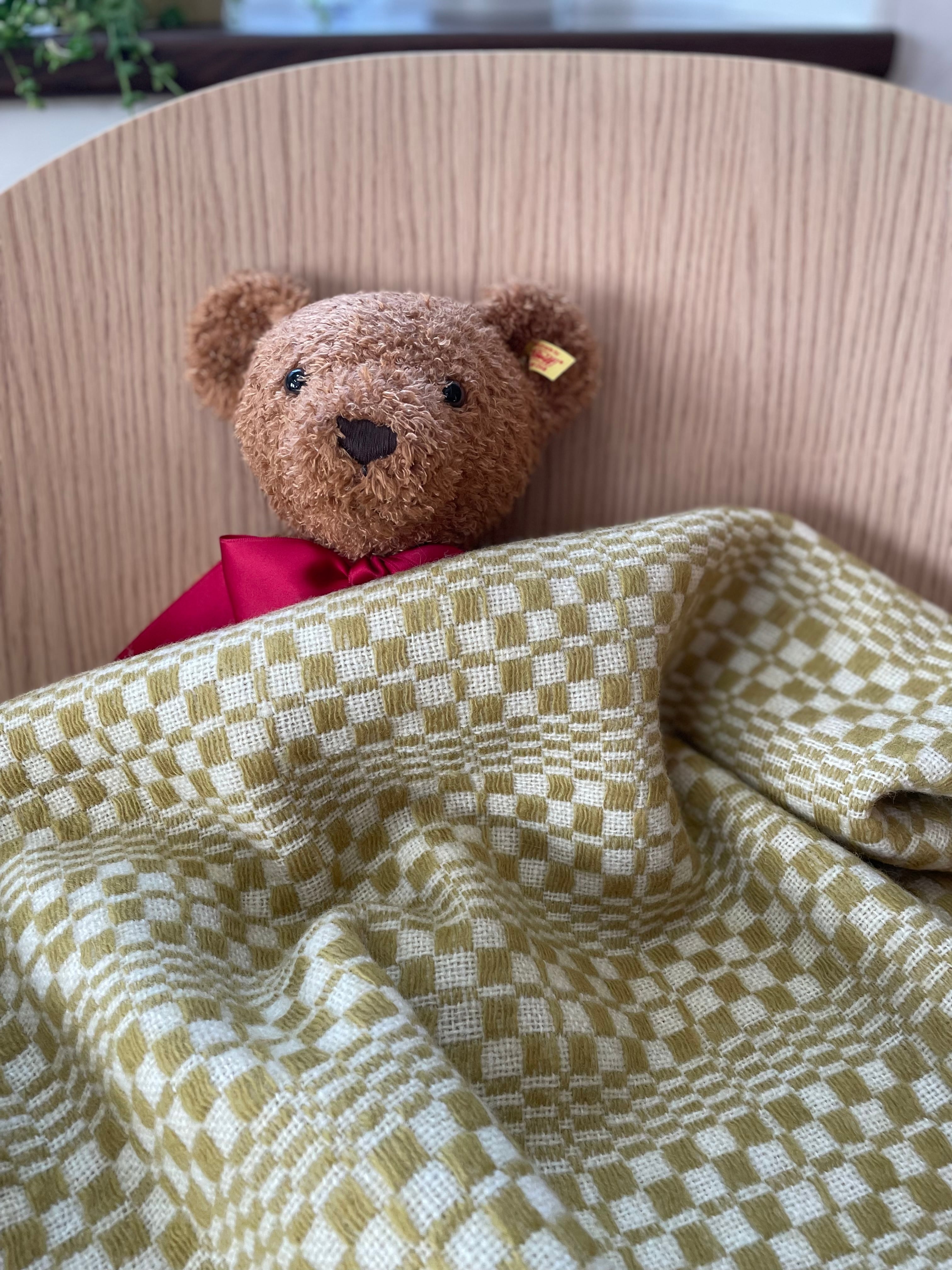 ホームスパンブランケット 草木染め | mää-mää homespun (めーめ