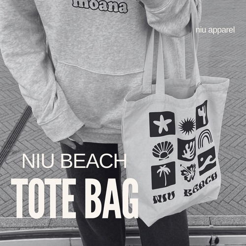 【即納】NIU BEACH tote bag