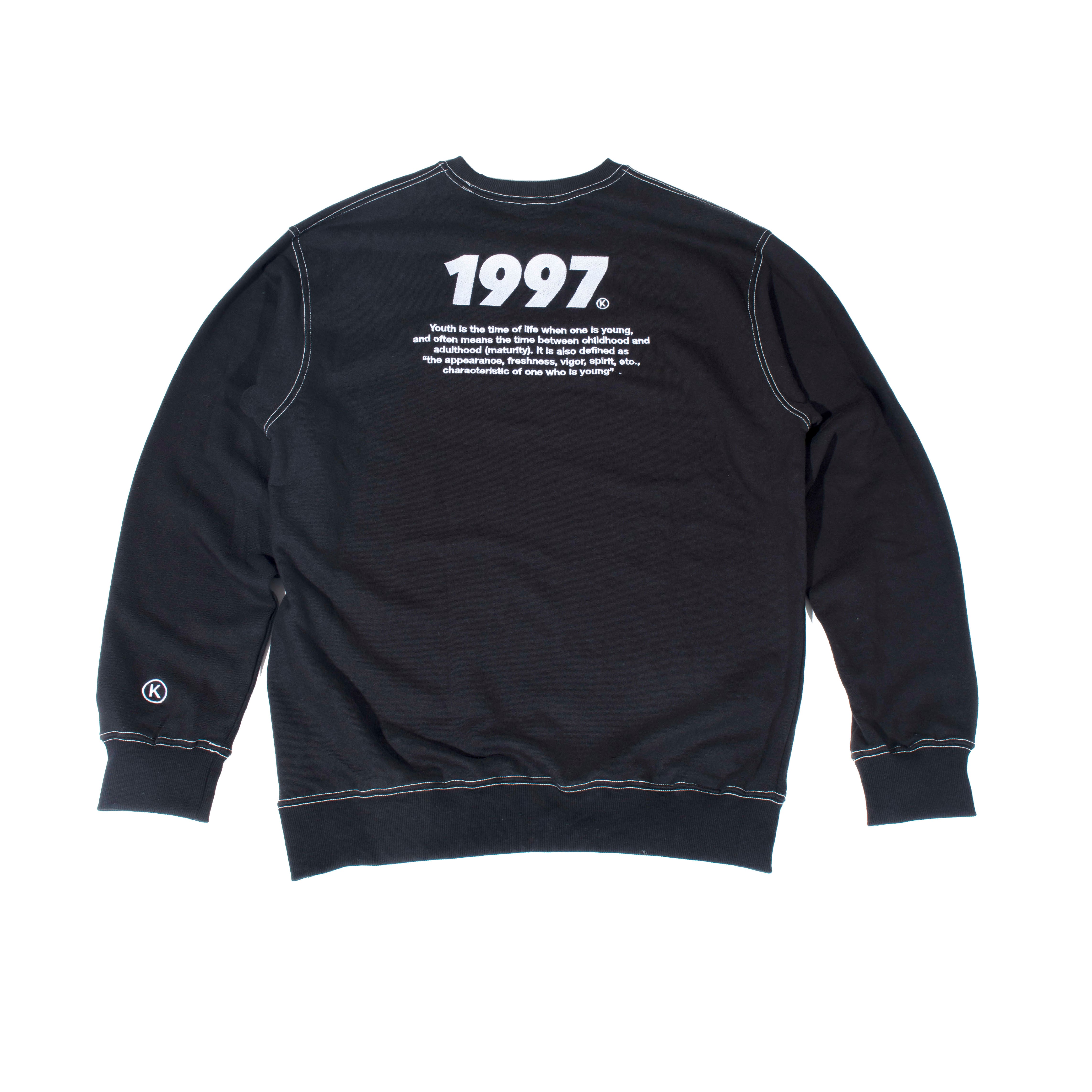 BLACK STITCH SWEAT | YOUTH LOSER