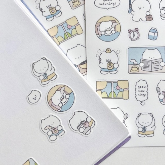 NIMONI DIARY 〔good morning! sticker〕