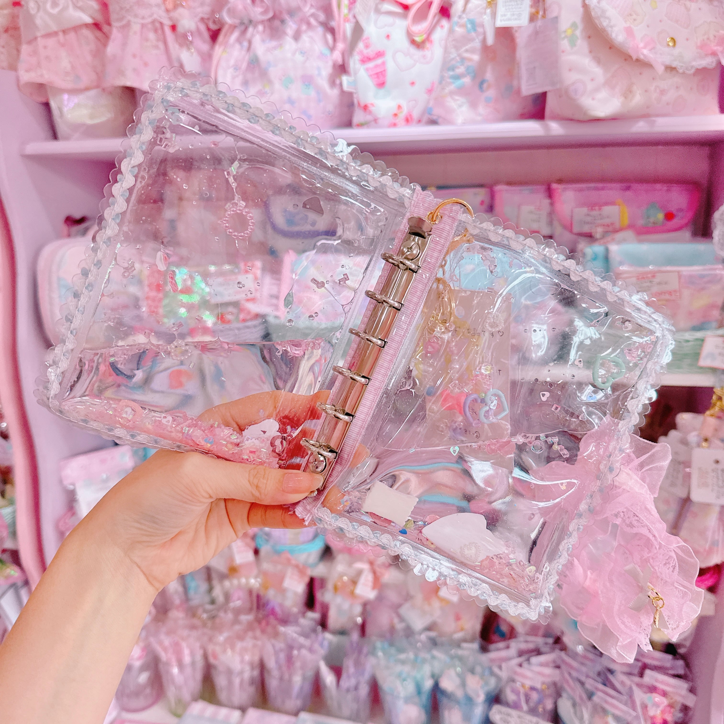 【K2】81-6ウォーターA7シール帳（６穴）