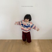 【取寄】THE GOGUMA ふんわりボアトレーナー｜冬服｜韓国子供服