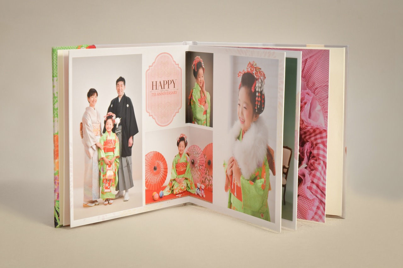 七五三前売りプラン　【ちりめんアルバム/アクリルアルバムプラン】