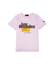 COOLA LA プリントコンパクトTシャツ (L/PINK)　CQ-48097
