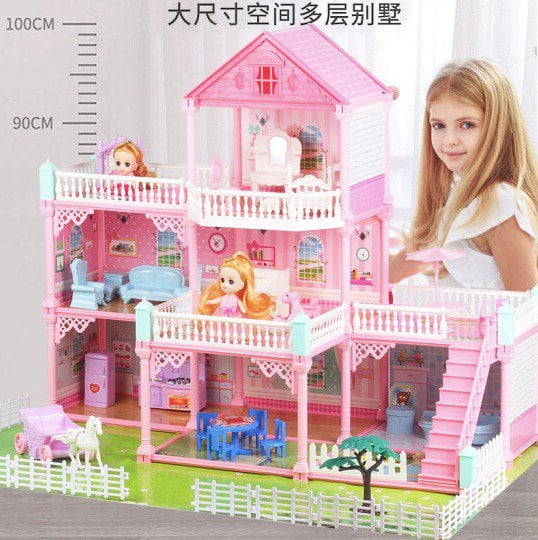 子供 おもちゃ 女の子 ドールハウス プリンセス お城 人形の家