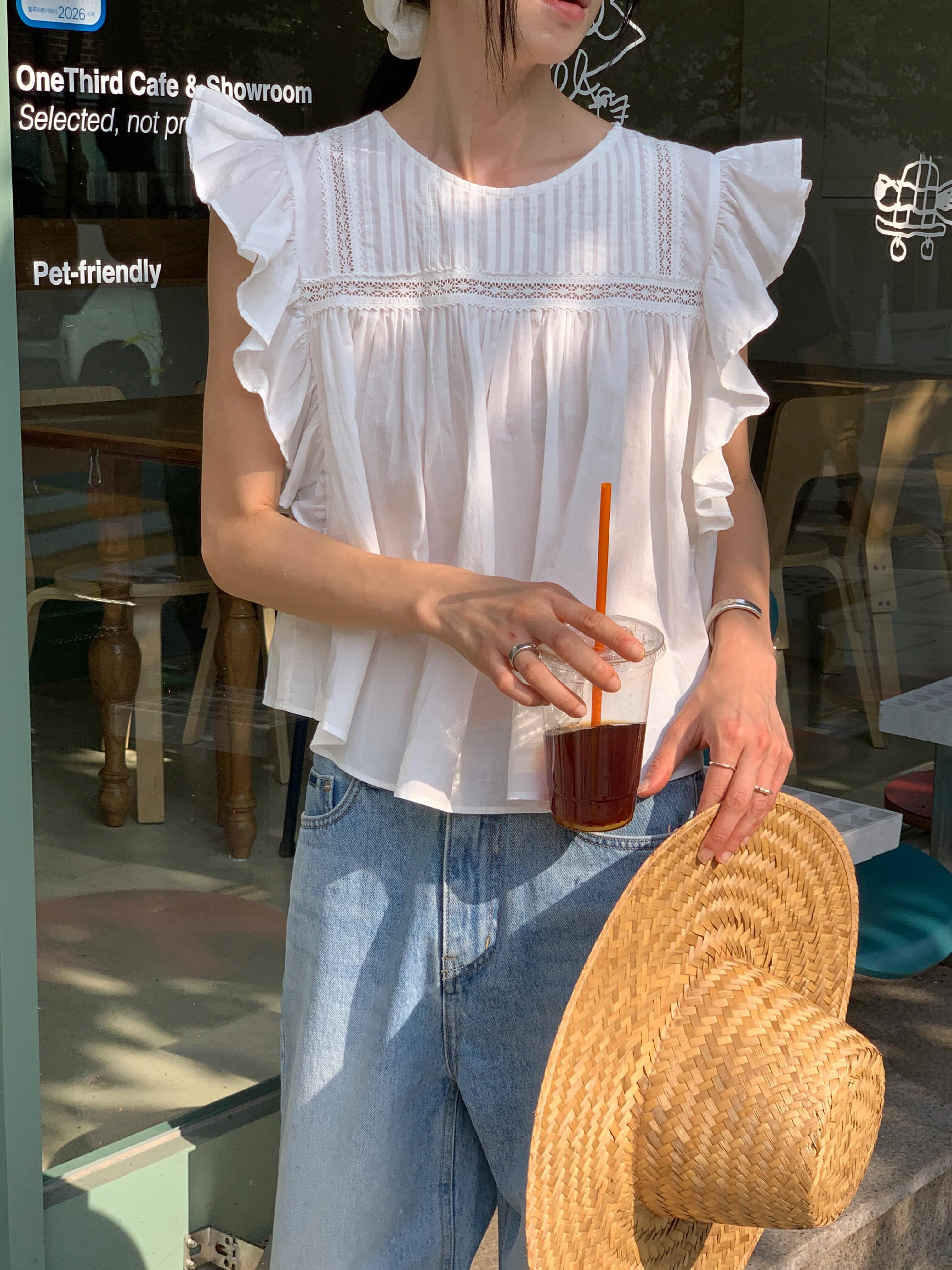 (予約)All over / Rosy Blouse
