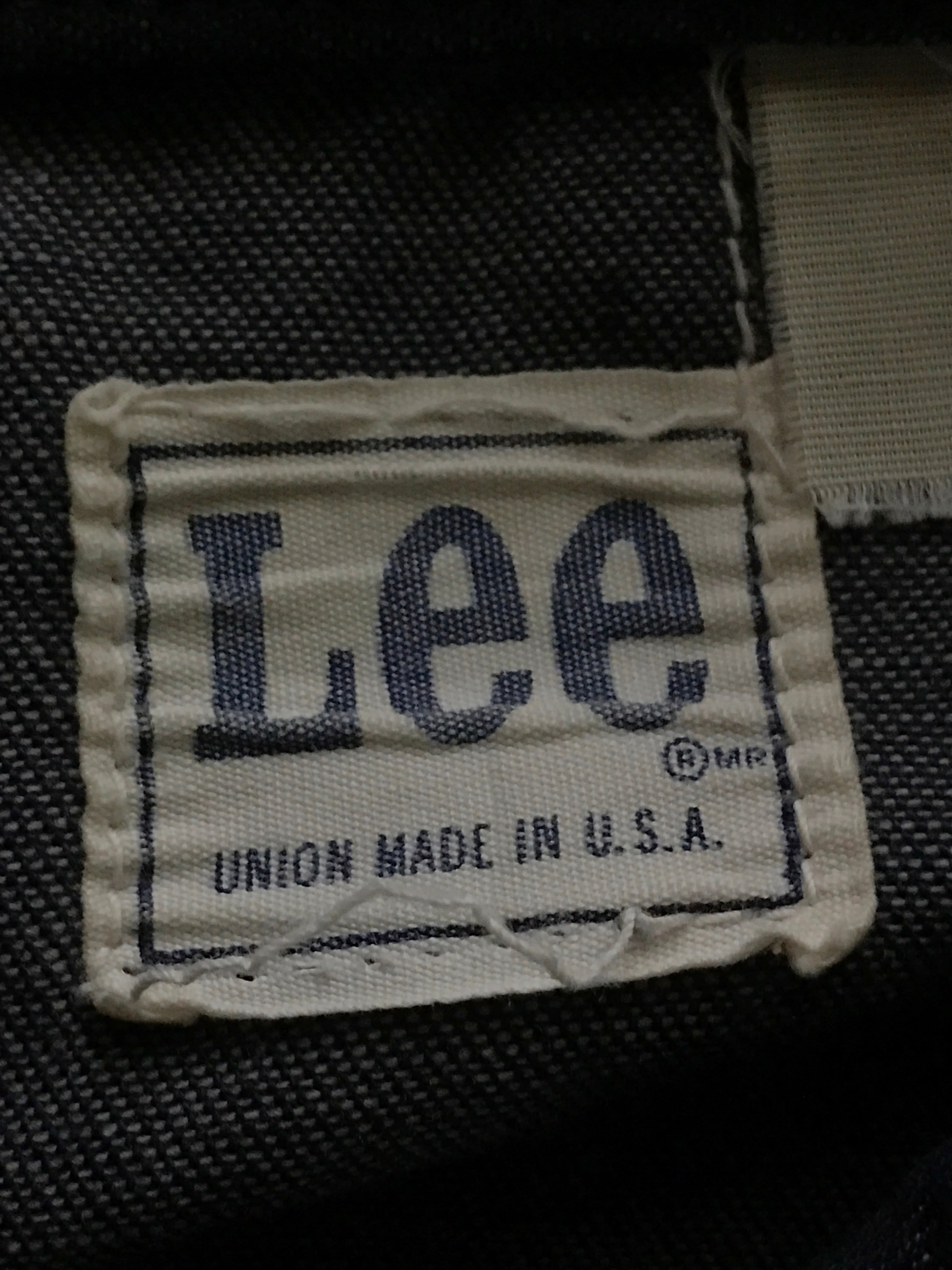 70's Lee 91-B デニムジャケット 良雰囲気 濃紺　 実寸(36位)