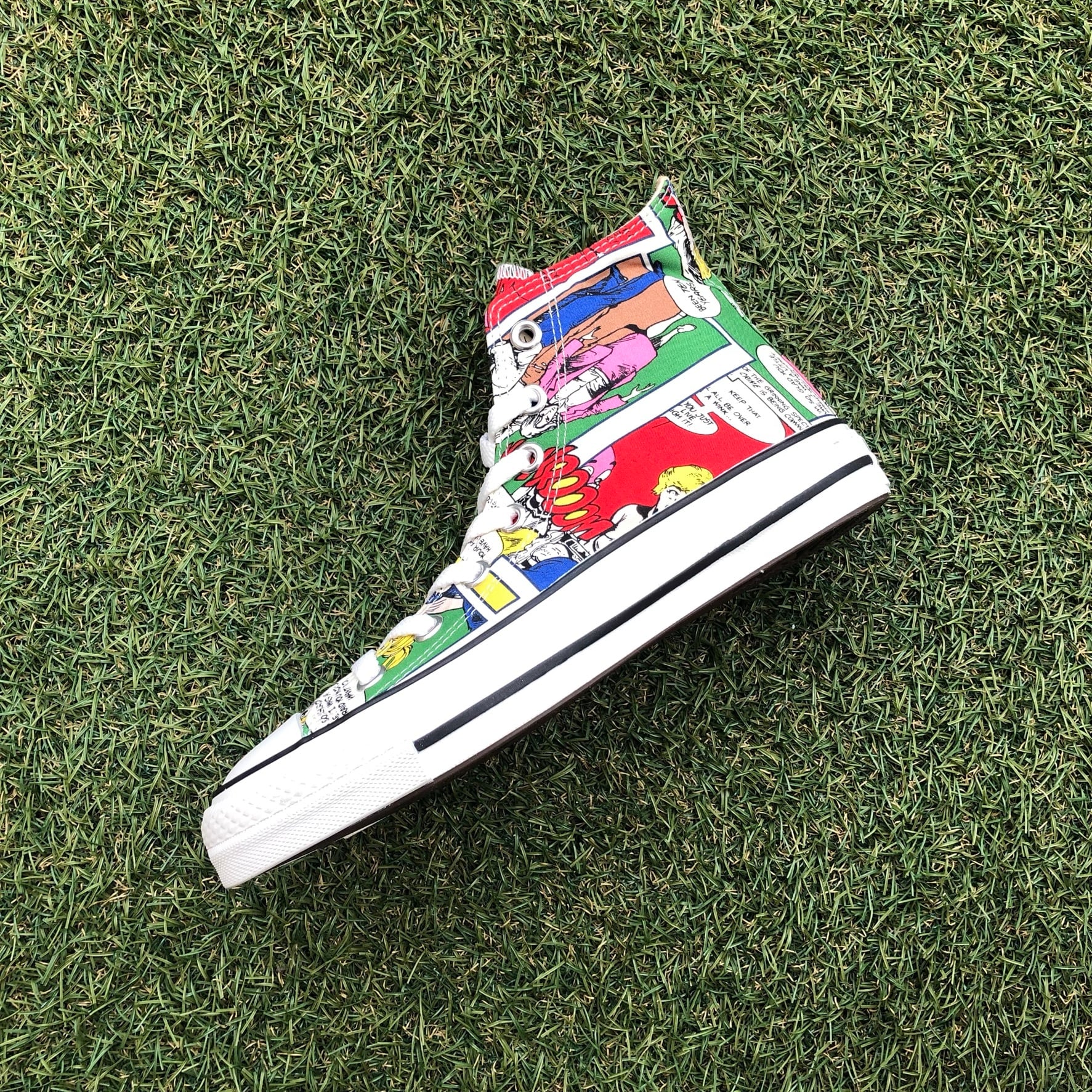 日本製!converse ALLSTAR HI コンバース オールスター ハイ アメコミ