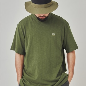 ミニマル ロゴプリント Tシャツ  A1918